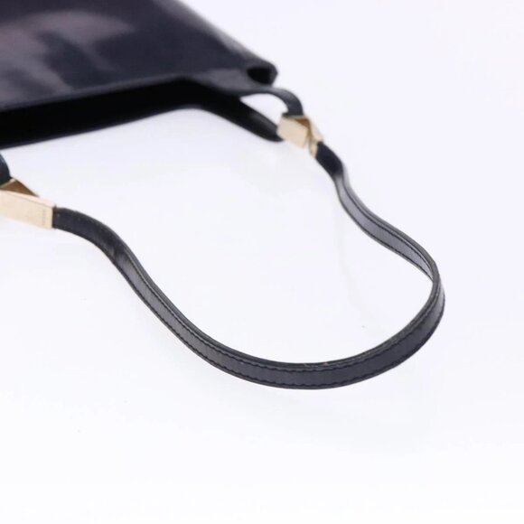 GUCCI Shoulder Bag Enamel Navy Silver Auth bs28873 - Picture 8 of 16